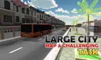 City Bus Driving 3D Simulator Screen Shot 1