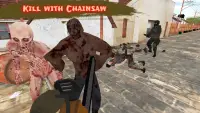 Dead Zombie Assault:Call of Chainsaw Commando Screen Shot 1