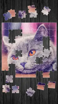 Kucing Lucu Permainan Puzzle Screen Shot 3