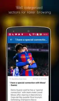 FC Barcelona Daily News Screen Shot 2