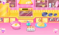 Cook Kızlar kek Oyunları Screen Shot 2