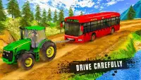 Chained Tractor Towing Bus Screen Shot 0