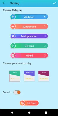 Math Quiz Screen Shot 1