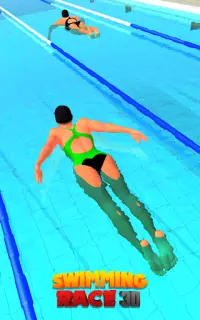 3D Swimming Pool Race Screen Shot 2
