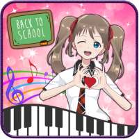 Manga Piano School Tiles Anime : Love Heart Girls