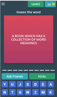 Vocabulary Challenge Screen Shot 2