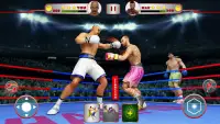 タッグボクシングゲーム：実世界パンチファイティング Screen Shot 1