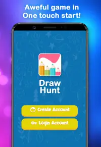 Draw Hunt - Draw and Guess Online Multiplayer Game Screen Shot 0