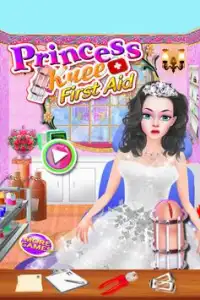 Juegos de princesa rodilla Screen Shot 0