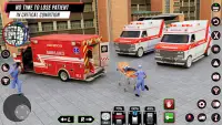 US Emergency Ambulance Sim 3d Screen Shot 2