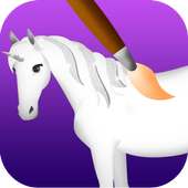 unicorn coloring game