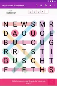 Word Search Puzzle Free 3 Screen Shot 11
