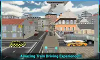 المدينة الترام سائق محاكي 3D Screen Shot 3