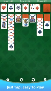 Solitaire Classic Cardgame - Free Poker Games Screen Shot 2