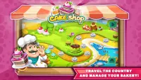 Cake Maker Shop Bakery Empire - Chef Story Game Screen Shot 1