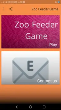 Zoo Feeder Game Screen Shot 1