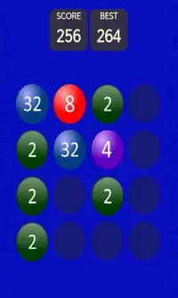 2048 Circle Puzzle Game Screen Shot 3