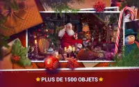 Jeux d'Objets Cachés Noël – Jeux de Magie de Noël Screen Shot 2
