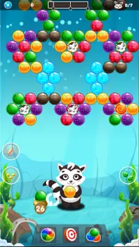 Bubble Shooter Raccoon Rescue Screen Shot 4