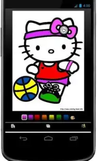 Mewarnai Hello Kitty : Best Colouring World Screen Shot 5