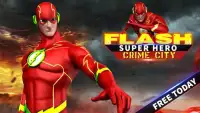 Flash Superhero Games - Super Light Crime City 3D Screen Shot 6