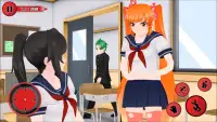 Anime School Girl Life : Japanese School Simulator Screen Shot 1