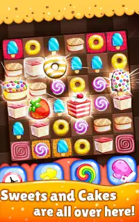 Candy Smack - Sweet Match 3 Crush Puzzle Game Screen Shot 1