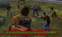 Lion vs Zombies Screen Shot 0
