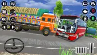 Indian Truck Modern Driver: Cargo Driving Games 3D Screen Shot 4