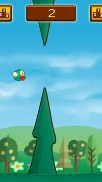 Faby bird #1 the free flappy adventure Screen Shot 1