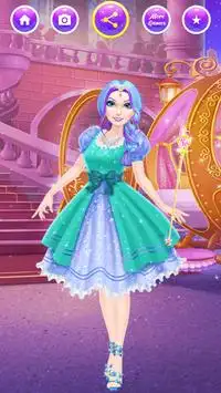 Dress Up Games for Girls - Princess Salon Screen Shot 5