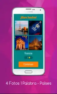 4 Fotos 1 Palabra - Países Screen Shot 1