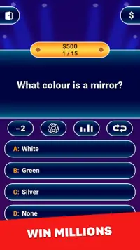 Millionaire: Trivia Quiz Game Screen Shot 0