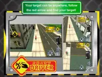 Crazy City Driver 3D Screen Shot 9