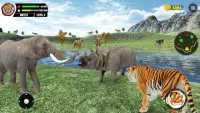 Tiger Simulator Animals Games Screen Shot 2