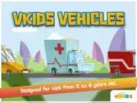 Vkids Vehicles - Games For Kids Screen Shot 9