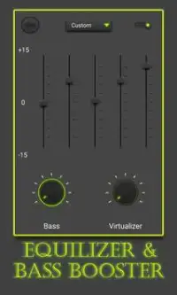 Equalizer and Bass Booster Screen Shot 2