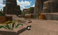 Deserto mini-golfe 3D jogo Screen Shot 2