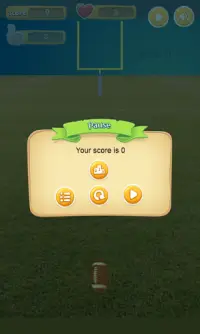 Win A Goal - shoot rubgy ball Screen Shot 2