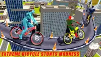 Amazing Superhero BMX Rider Stunt Racing Screen Shot 6