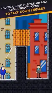 Mr bullet spy puzzles game Screen Shot 1