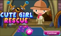 Cute Girl Rescue Game 131 Screen Shot 0