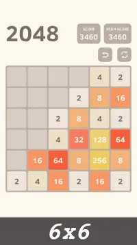 2048 Number Puzzle Game Screen Shot 3