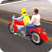 Bike Taxi Rider Sim 2019
