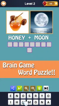 2 Pics 1 Word - Fun Word Guessing Game - Pics Quiz Screen Shot 7
