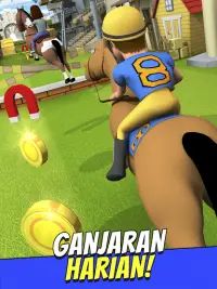 Cartoon Horse Riding Game Screen Shot 9