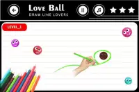 Love Balls Draw Lines Screen Shot 2