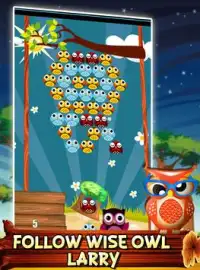 Owl Bubble Shooter Screen Shot 1