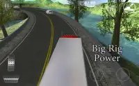 Big Red Truck: 3D Driving Sim Screen Shot 2