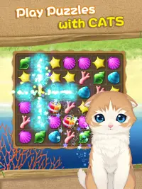 Cat Island Diary~Happy Match 3 Screen Shot 7